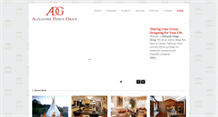 Desktop Screenshot of alexanderdesigngroupltd.com